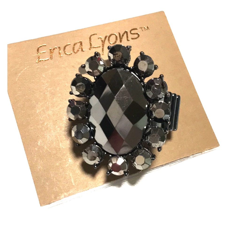 Erica Lyons rhinestone ring